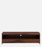 Aavya Elegant Solid Wood TV Entertainment Unit with Spacious Storage - Image 7