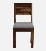 Alaric Solid Sheesham Wood 8 Seater Dining Table with Cushioned Dining Chairs in Provincial Teak Finish - Image 5