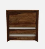 Aldric Solid Sheesham Wood Single Bed for Bedroom in Walnut Finish - Image 8