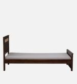 Arden Solid Sheesham Wood Single Bed with Wooden Headboard in Honey Oak Finish - Image 6
