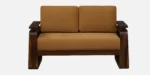 Arlington Kensington Premium Tufted Fabric Upholstered Wooden Two Seater Sofa - Image 5