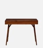 Ashton Solid Sheesham Wood Study Table with Natural Wooden Finish and Drawers - Image 7