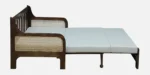 Aster Solid Wood Sofa Cum Bed with Convertible Lounger Design - Image 12