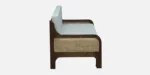 Aster Solid Wood Sofa Cum Bed with Convertible Lounger Design - Image 4