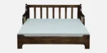 Aster Solid Wood Sofa Cum Bed with Convertible Lounger Design - Image 7