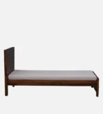 Avon Solid Sheesham Wood Single Bed with Panelled Headboard in Natural Finish - Image 6