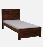 Avon Solid Sheesham Wood Single Bed with Panelled Headboard in Natural Finish - Image 7