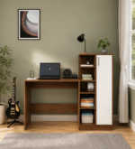 Camden Solid Sheesham Wood Writing Table with Premium Wooden Finish