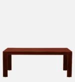 Cedar Solid Sheesham Wood 8 Seater Dining Table Set with Comfortable Wooden Chairs in Natural Finish - Image 7