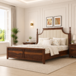 Cedarvale Contemporary Heritage Inspired Premium Solid Wood Bedroom Bed