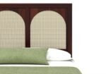Cedarwood Contemporary Handcrafted Solid Wood Elegant Platform Bed - Image 4