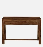 Clarendon Solid Sheesham Wood Study Table with Elegant Wooden Drawers - Image 8