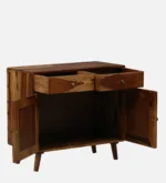 Classic Handcrafted Sheesham Wood Multi-Purpose Storage Cabinet - Image 5