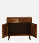 Classic Handcrafted Sheesham Wood Multi-Purpose Storage Cabinet - Image 6