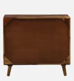 Classic Handcrafted Sheesham Wood Multi-Purpose Storage Cabinet - Image 9
