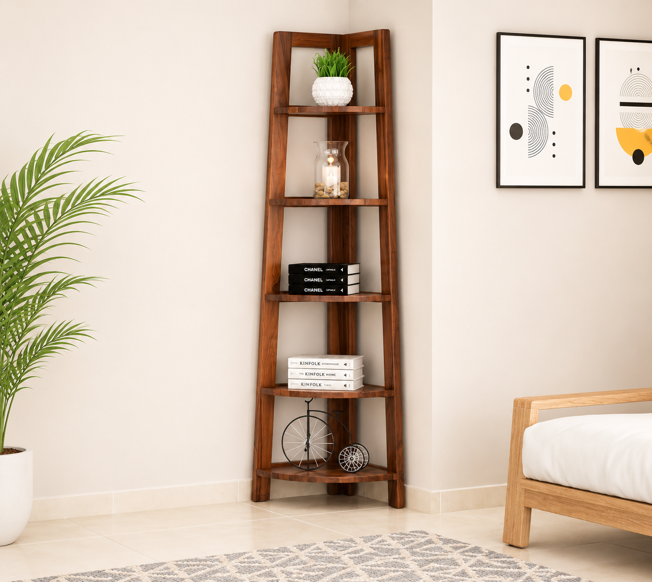 Classic-Heritage-Solid-Sheesham-Wood-Bookshelf-with-Wide-Storage-Space-1.png Import placeholder for 1647 - Image 1