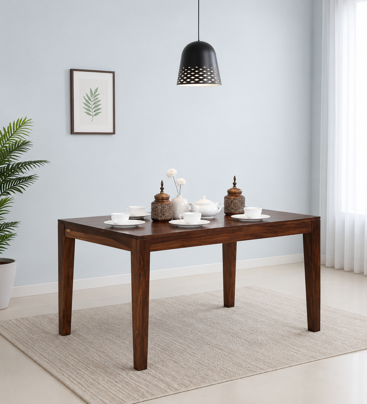 Dervon-Handcrafted-Solid-Sheesham-Wood-Family-Dining-Table-1-1.png Import placeholder for 2668 - Image 1