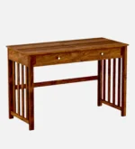 Edinburgh Solid Sheesham Wood Writing Desk with Premium Workspace Design - Image 5