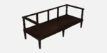 Elora Solid Wood 3 Seater Sofa with Comfortable Fabric Seating - Image 9