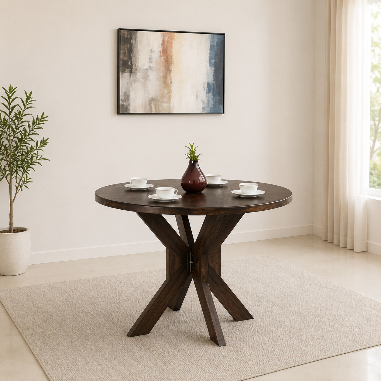 Elviston-Premium-Solid-Sheesham-Wood-Dining-Table-in-Honey-Oak-Finish-1.png Import placeholder for 2680 - Image 1