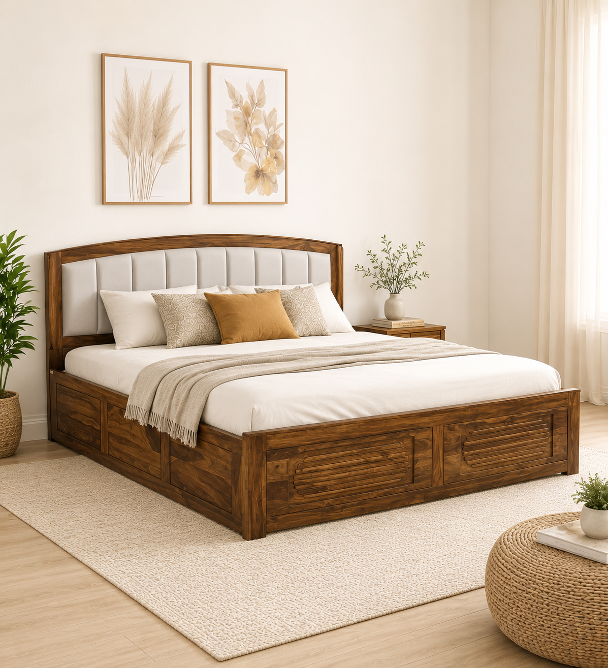 Elvora-Premium-Solid-Sheesham-Wood-Platform-Double-Bed-1.png Import placeholder for 2765 - Image 1