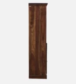 Elvora Sheesham Wood Tall Cabinet with Spacious Shelves - Image 6