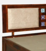 Evania Solid Sheesham Wood Stylish Bedroom Storage Bed with Spacious Storage - Image 11