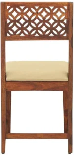 Forestvale Contemporary Crafted Natural Finish Wooden Comfort Chair - Image 4