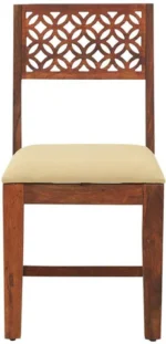 Forestvale Contemporary Crafted Natural Finish Wooden Comfort Chair - Image 6