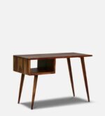 Greystone Solid Sheesham Wood Writing Table with Classic Wooden Finish - Image 6