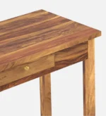 Harrington Solid Sheesham Wood Study Desk with Multiple Storage Compartments - Image 8
