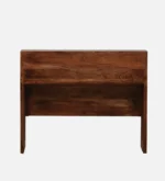 Haven Solid Sheesham Wood Single Bed with Minimalist Headboard in Provincial Teak Finish - Image 9
