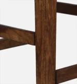 Havok Industrial Style Metal & Wood Bar Stool in Rustic Brown - Image 5