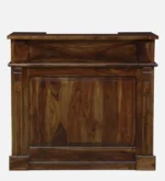 Heritage Maple Crest Wooden Display Cabinet for Modern Homes - Image 6