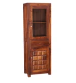 Isadora Sheesham Wood Display & Storage Cabinet - Image 3