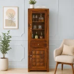 Isadora Sheesham Wood Display & Storage Cabinet