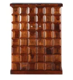 Jorvik Solid Sheesham Wood Multipurpose Cabinet in Honey Finish - Image 2