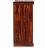 Kinsley Wooden Storage Cabinet with Drawer and Shelves - Image 4
