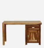 Livingston Solid Sheesham Wood Study Table with Elegant Drawer Cabinet - Image 4