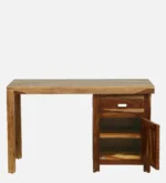 Livingston Solid Sheesham Wood Study Table with Elegant Drawer Cabinet - Image 5