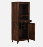 Luxury Walnut Manor Multi Utility Wooden Cabinet for Living Room Storage - Image 5