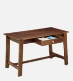 Marlborough Solid Sheesham Wood Writing Desk with Spacious Storage Design - Image 5