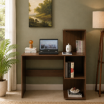 Milton Solid Sheesham Wood Study Desk with Multiple Storage Drawers