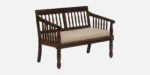 Montgomery Richmond Luxury Velvet Upholstered Solid Wood Two Seater Sofa - Image 4