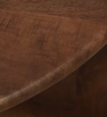 Norvia Solid Sheesham Wood Elegant Wooden Coffee Table in Warm Natural Finish - Image 8