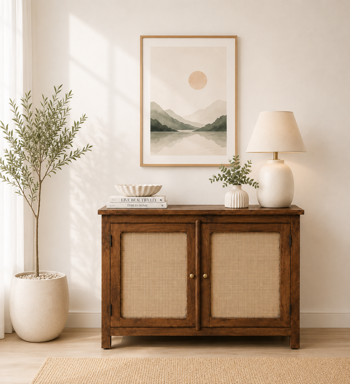 Norwick-Sheesham-Wood-2-Door-Storage-Cabinet-in-Rustic-Walnut-Finish-1.png Import placeholder for 5259 - Image 1