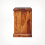 Oakshire Premium Handcrafted Natural Bedside Storage Cabinet - Image 4