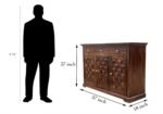 Oakvale Contemporary Heritage Inspired Natural Wooden Sideboard - Image 3