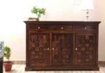 Oakvale Contemporary Heritage Inspired Natural Wooden Sideboard