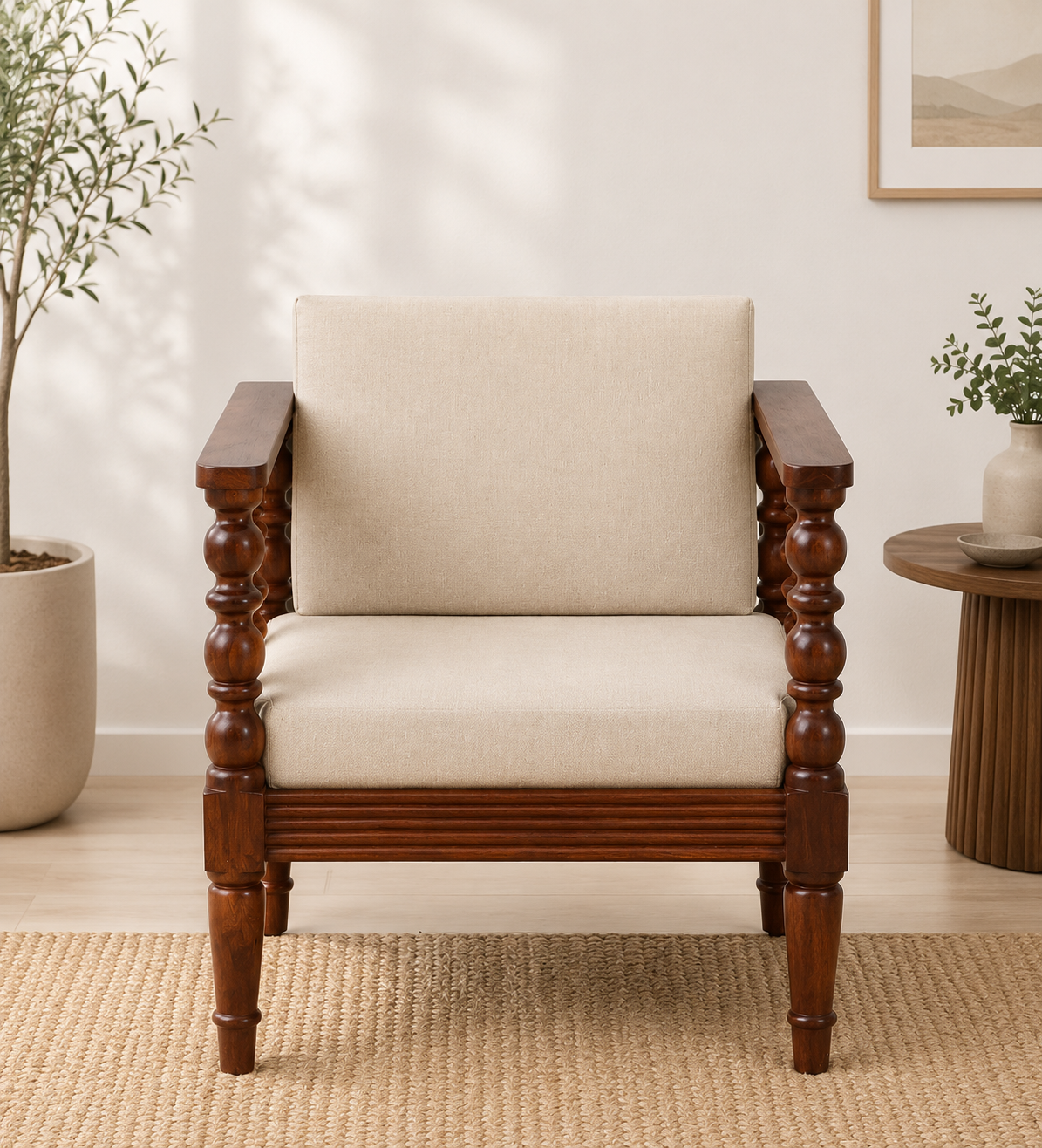 Premium-Handcrafted-Wooden-1-Seater-Sofa-for-Contemporary-Home-Decor-1.png Import placeholder for 3853 - Image 1